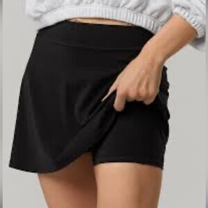 Aerie Offline Black Athletic Skort Real Me